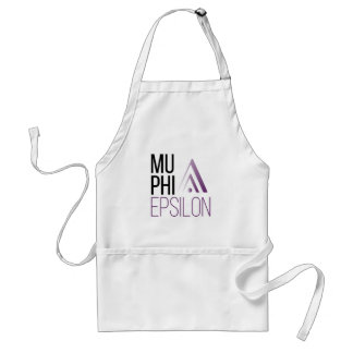 Mu Phi Epsilon Logo Standard Apron