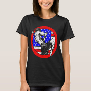 Muay Thai American Usa Kickboxer T-Shirt