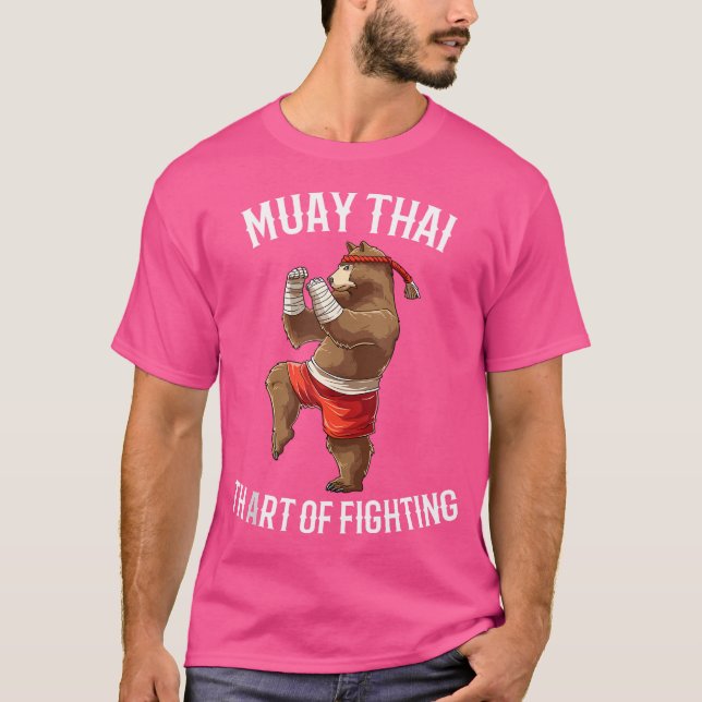 Muay Thai And Thai Boxing T-Shirt (Front)