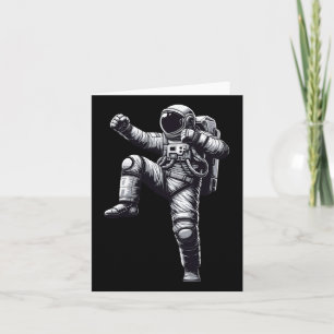 Muay Thai Astronaut Kickboxing  Card
