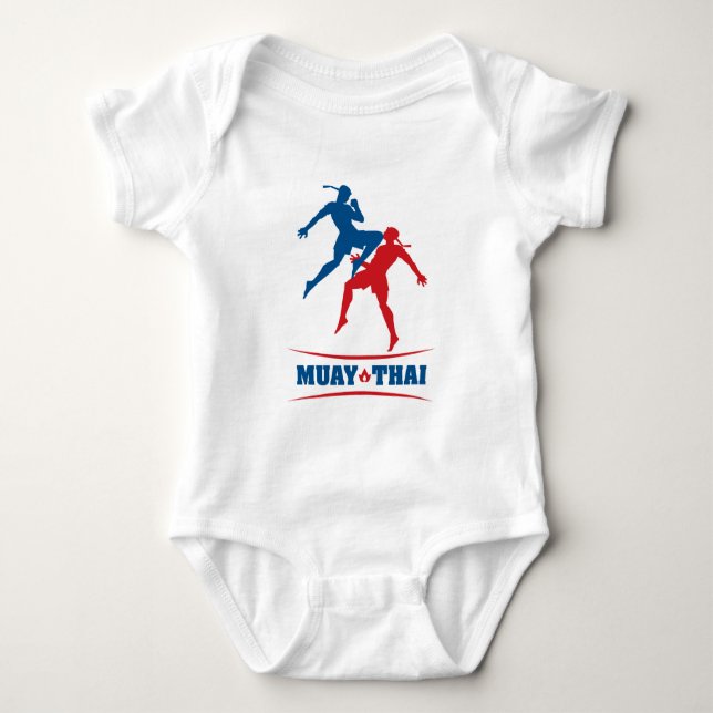 Muay Thai Baby Bodysuit (Front)