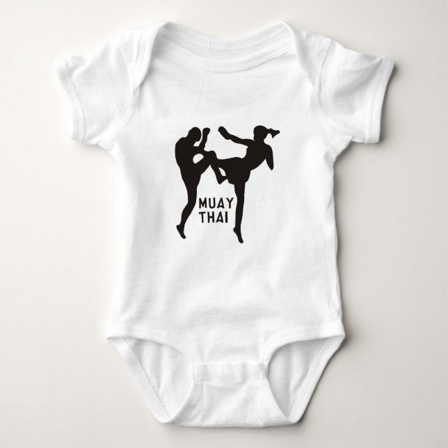 Muay Thai Baby Bodysuit (Front)