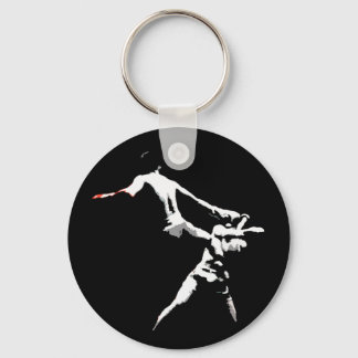 Muay Thai Boxing Action Key Ring