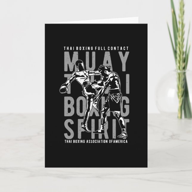 Muay Thai Card (Front)