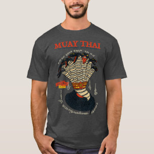 Muay Thai Classic Tattoo Snakes T-Shirt