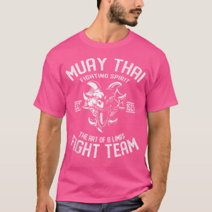 Muay Thai Dragon Fight Team Thai Boxing And Kickbo T-Shirt