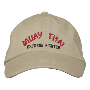 Muay Thai Embroidered Hat