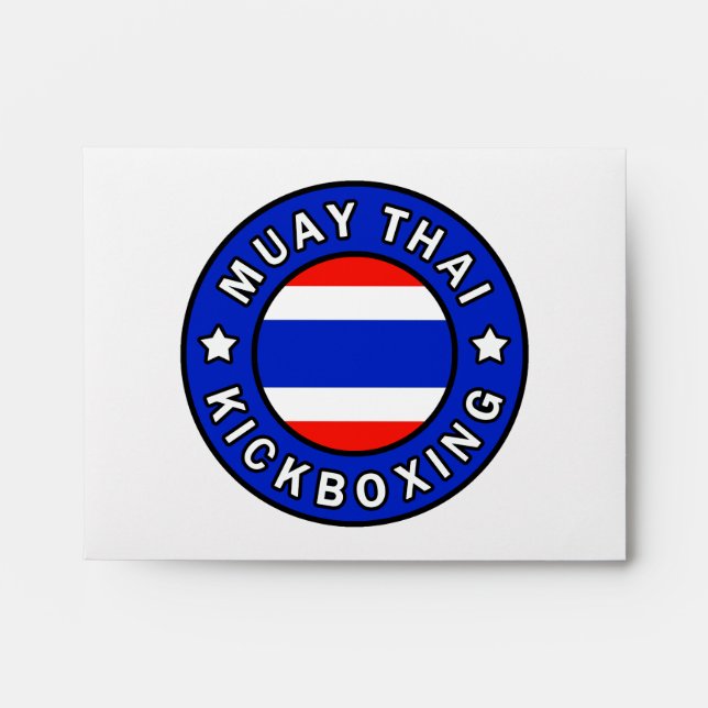 Muay Thai Envelope (Front)