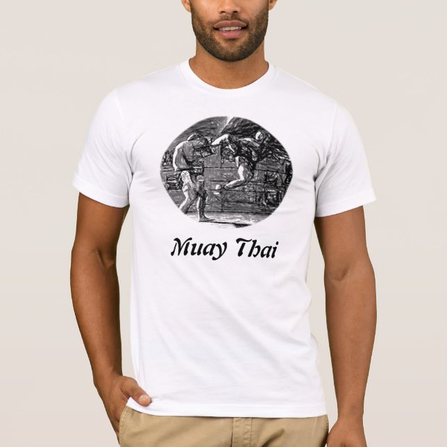 Muay Thai, Fight, Thai-Boxing T-Shirt (Front)