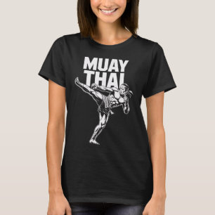Muay Thai Fighter Vintage Martial Arts Thai Boxing T-Shirt