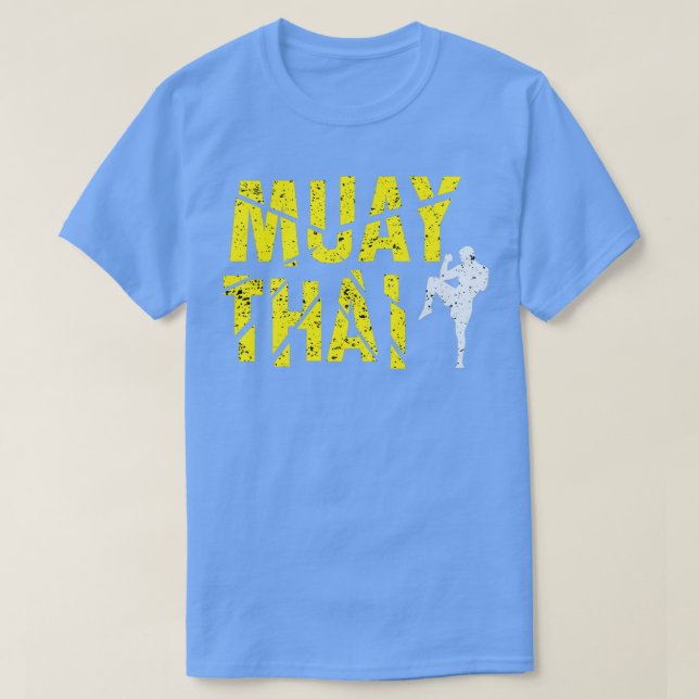 Muay Thai For Men Women Kids Fighter Kickboxing Ma T-Shirt (Design Front)