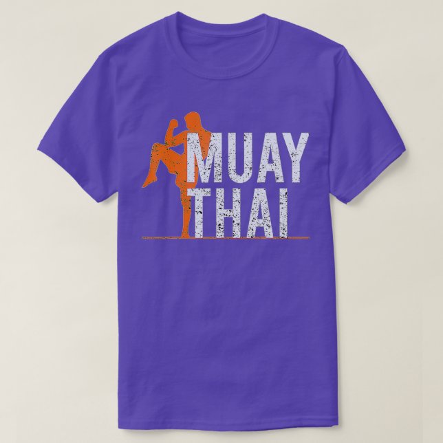 Muay Thai For Men Women Kids Fighter Kickboxing T-Shirt (Design Front)