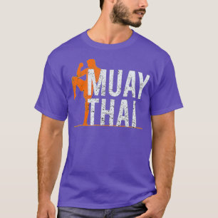 Muay Thai For Men Women Kids Fighter Kickboxing T-Shirt