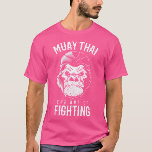 Muay Thai Gorilla Thai Boxing And Kickboxing T-Shirt