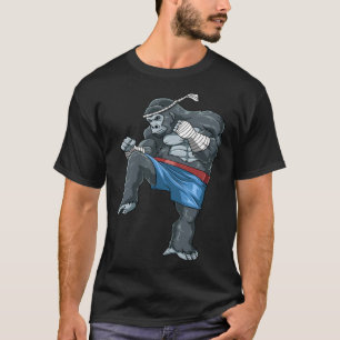 Muay Thai Gorilla Thai Boxing T-Shirt