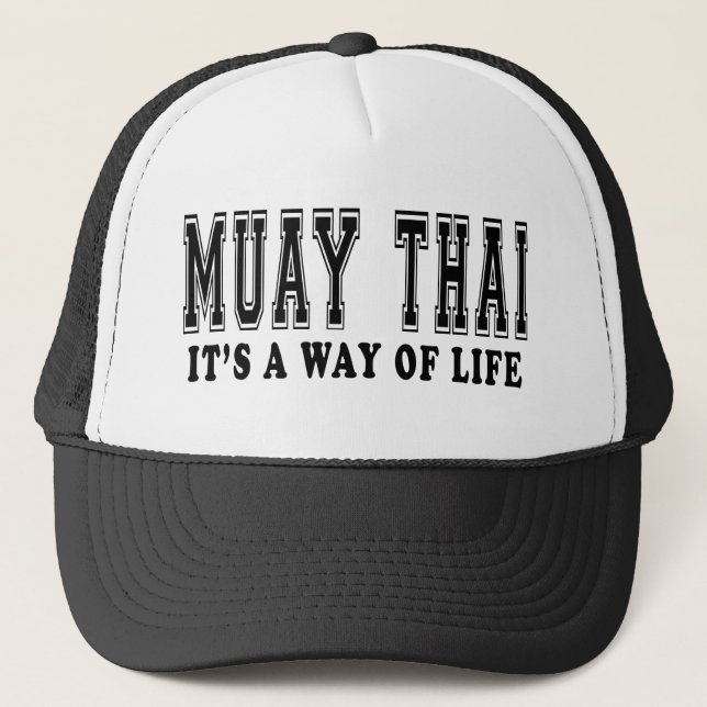 Muay Thai It's way of life Trucker Hat (Front)