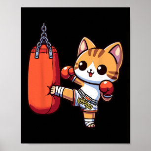 Muay Thai Kickboxing, Thai Boxing For Boys, Muay T Poster