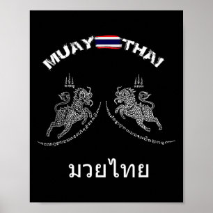 Muay Thai Kickboxing Thailand _1  Poster