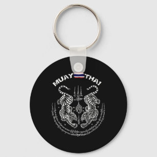 Muay Thai Kickboxing Thailand Key Ring