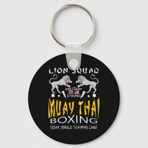 Muay Thai Kickboxing Training Mma Workout Gym Key Ring