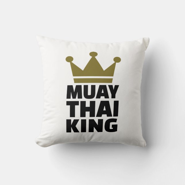 Muay Thai King Cushion (Front)