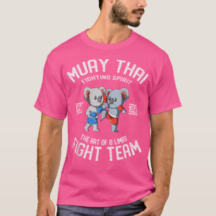 Muay Thai Koala Fight Team Nak Muay Kickboxing T-Shirt