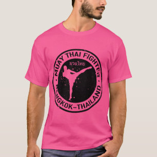 Muay Thai Logo (Black) T-Shirt