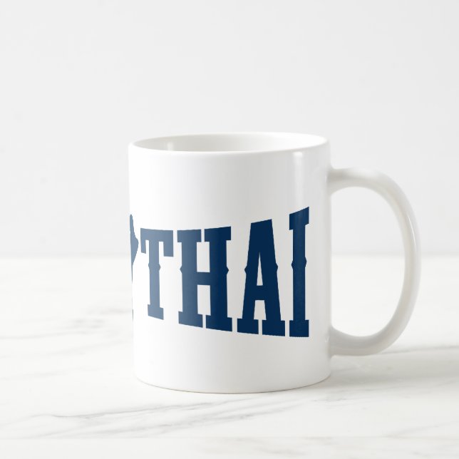 Muay Thai Logo Coffee Mug (Right)