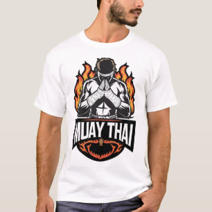 Muay Thai Logo - Thai Boxing Fighter T-Shirt