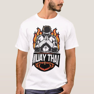 Muay Thai Logo - Thai Boxing Fighter T-Shirt