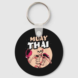Muay Thai Martial Arts Hobby Fighter Boxing Key Ring