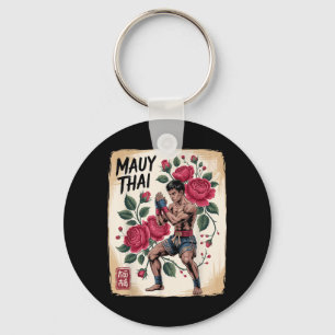 Muay Thai Martial Arts Lovers Kick Boxing MMA Key Ring