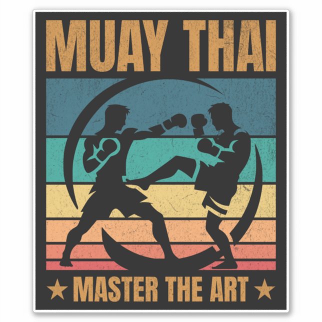 Muay Thai Master The Art Boxer Boxing Practitioner (Front)