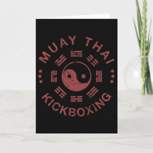 Muay Thai Mixed Martial Arts Kickboxing Card