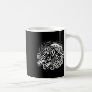 Muay Thai Mma Fight Tattoo Tiger Roar Kickboxing T Coffee Mug