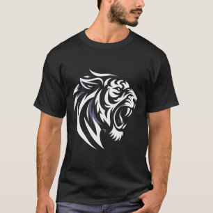 Muay Thai Mma Fight Tattoo Tiger Roar Kickboxing T T-Shirt