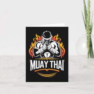 Muay Thai Mma Thai Boxing Fighter  Card