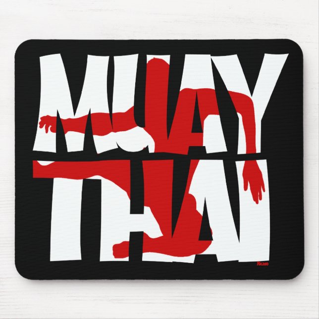 Muay Thai Mouse Pad (Front)