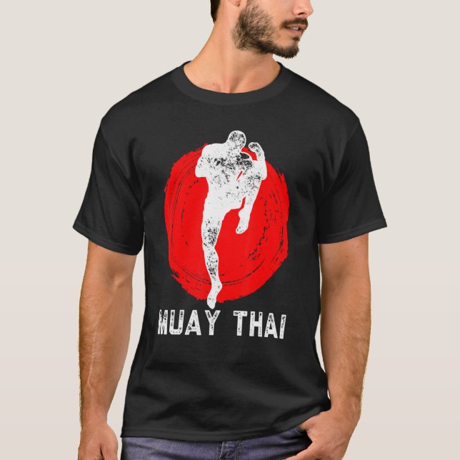 Muay Thai NakMuay Boxing Workout T-Shirt (Front)