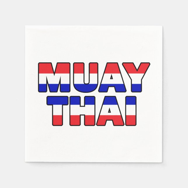 Muay Thai Napkin (Front)