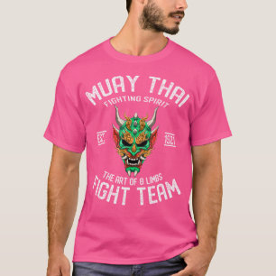 Muay Thai Oni Thai Boxing And Kickboxing T-Shirt