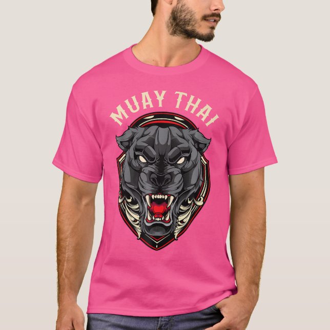 Muay Thai Panther T-Shirt (Front)