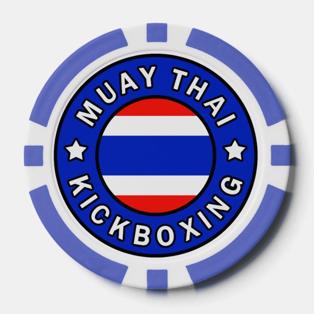 Muay Thai Poker Chips (Front)