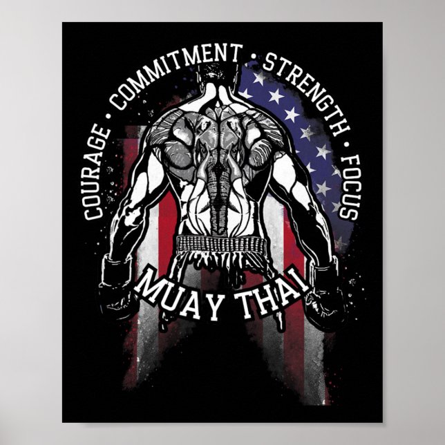 Muay Thai  Poster (Front)