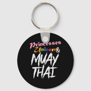 Muay Thai "Princesses Unicorn" Key Ring