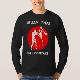 Muay Thai Retro Kickboxing Boxing T-Shirt