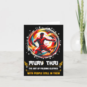 Muay Thai Sarcasm Art of Eight Limbs MMA Card