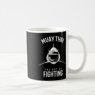 Muay Thai Shark Mma And Kickboxing Fighter Coffee Mug