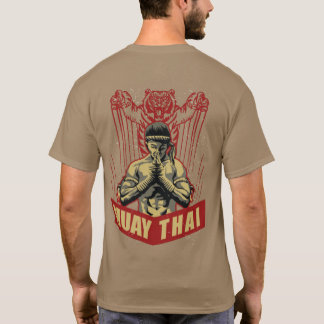 Muay Thai Sleeping Tiger Martial Arts Sports T-Shirt