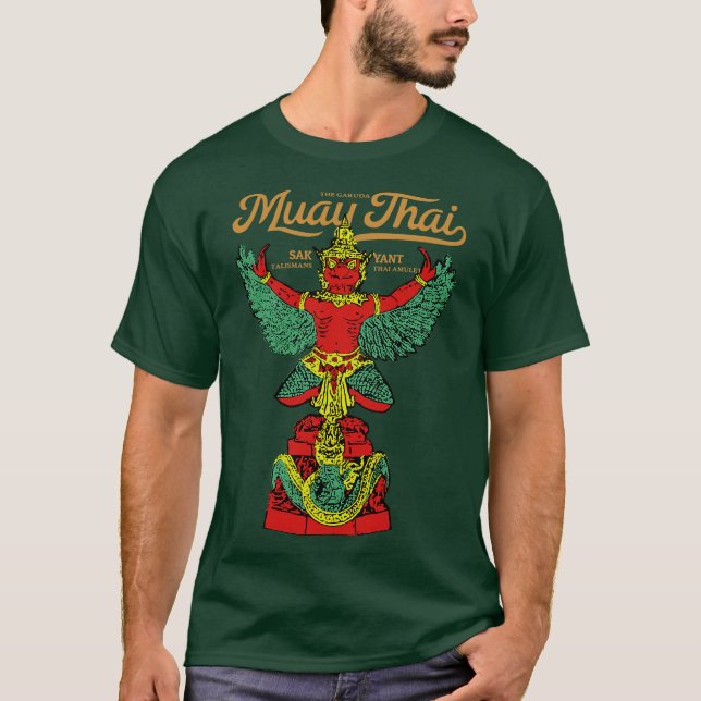 Muay Thai Tattoo The Garuda T-Shirt (Front)